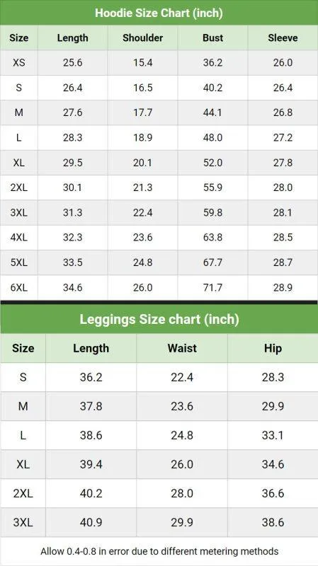 Abtract Gradient Skull Combo Hoodie and Leggings