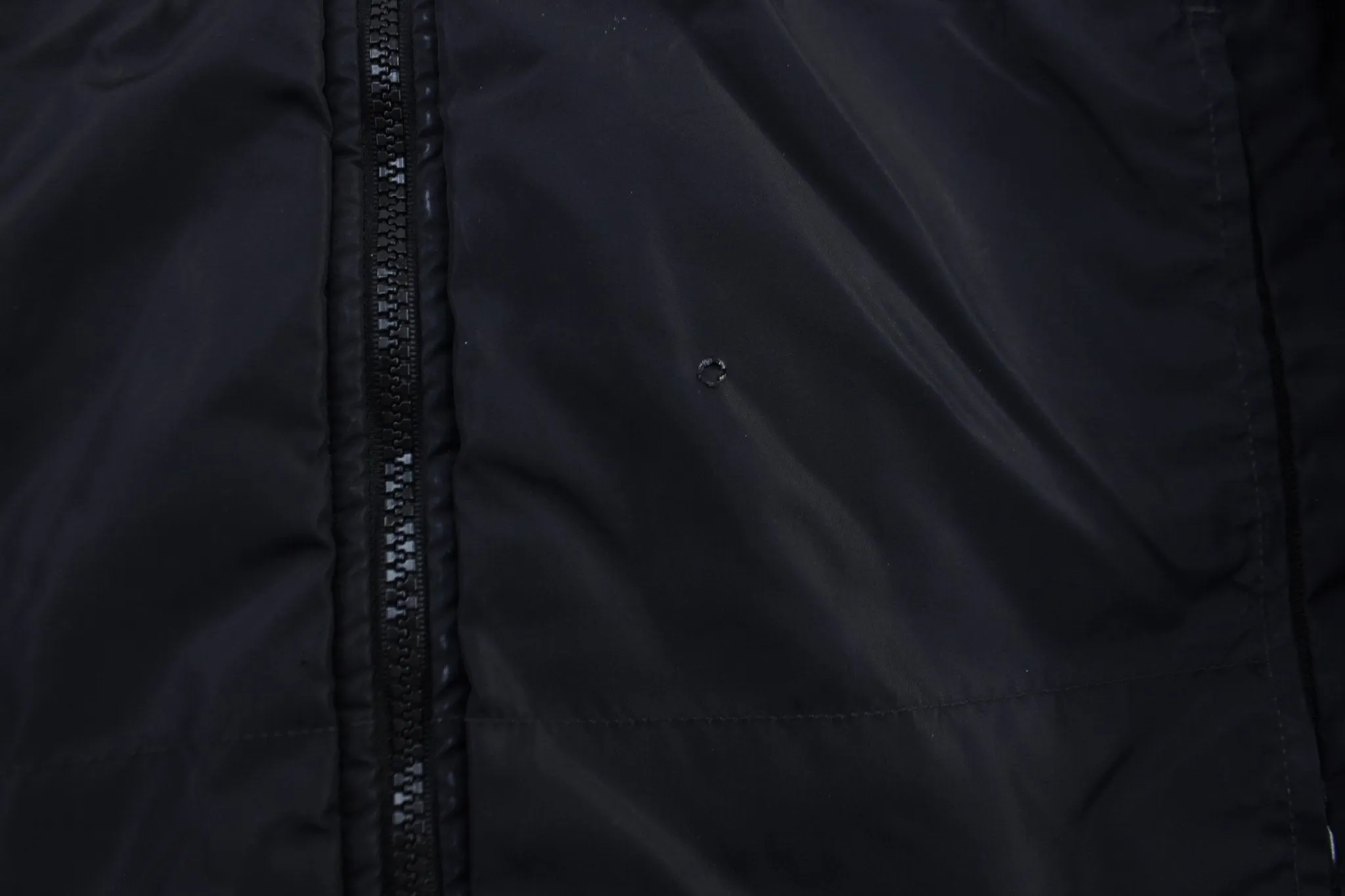 Adidas Embroidered Logo Black & White Striped Hooded Jacket