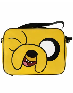 Adventure Time Jake Mens Yellow Messenger Bag