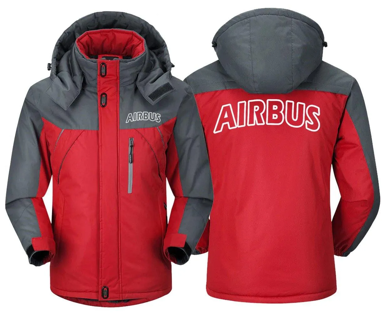 Airbus Winter Jacket - Water-Resistant, Slim Fit Design with Wind and Snow Protection