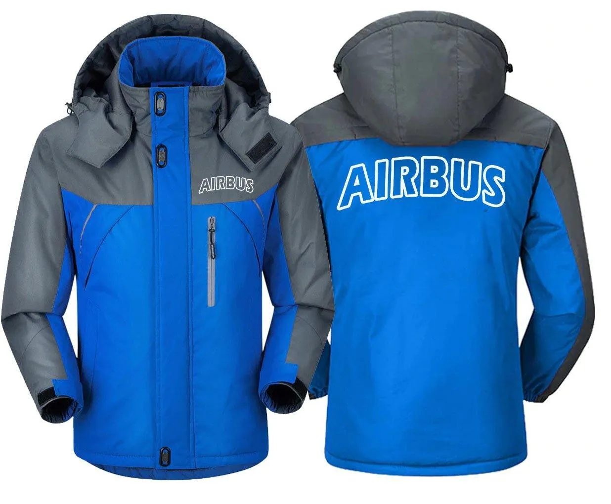 Airbus Winter Jacket - Water-Resistant, Slim Fit Design with Wind and Snow Protection