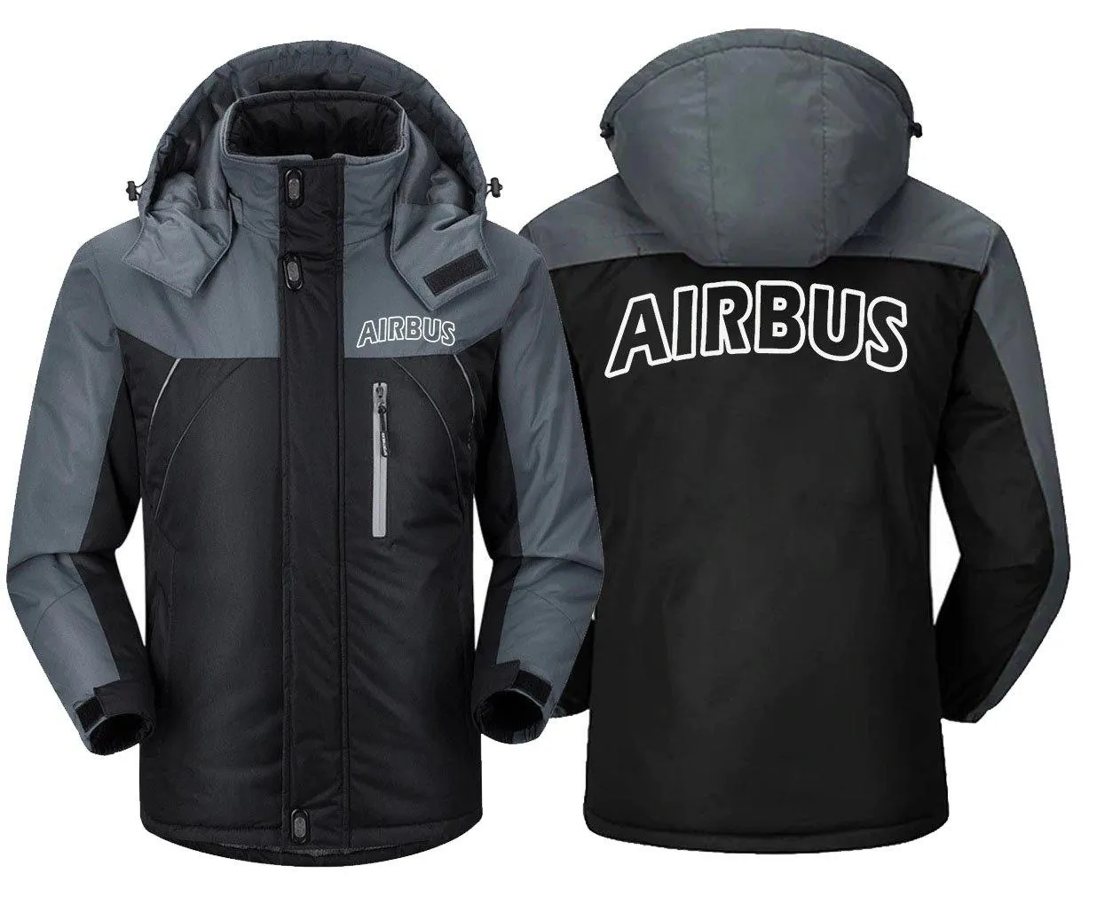Airbus Winter Jacket - Water-Resistant, Slim Fit Design with Wind and Snow Protection