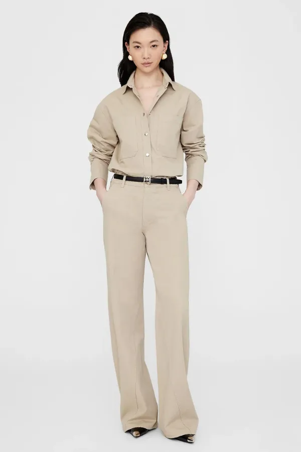 Anine Bing | Briley Pant - Oatmeal