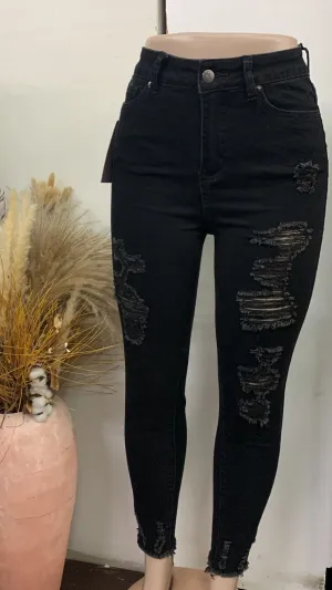 Annecy Black Jeans