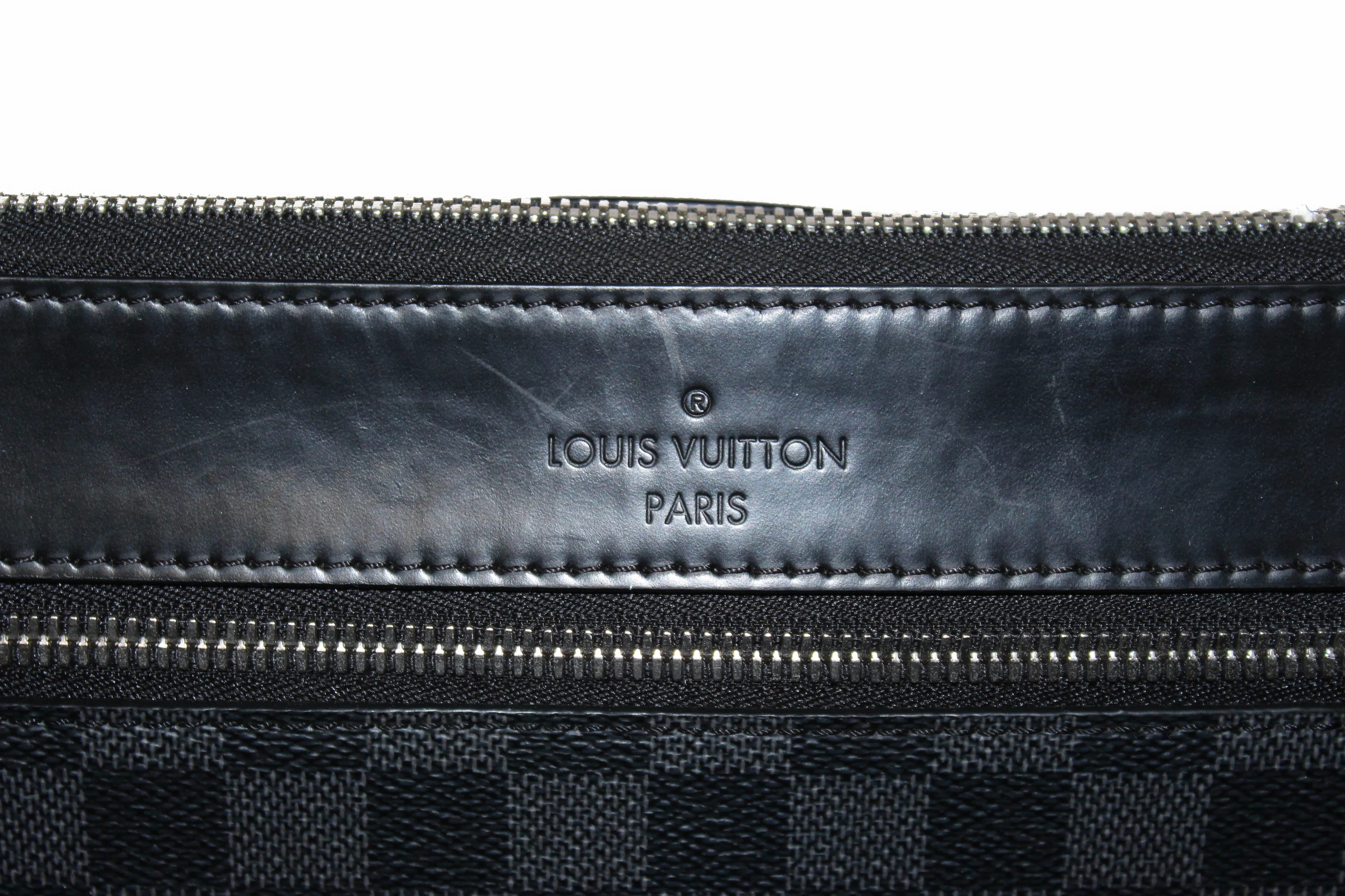 Authentic Louis Vuitton Damier Graphite Mick MM Messenger Bag