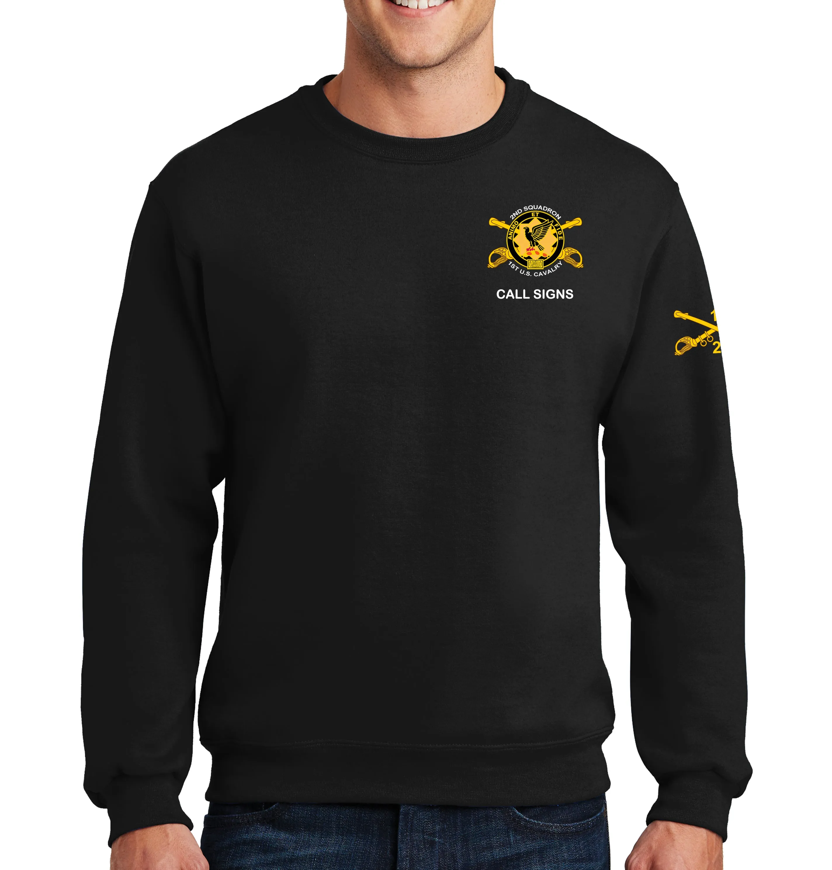 B Company Crewneck Unisex Sweatshirt. This shirt IS approved for PT.