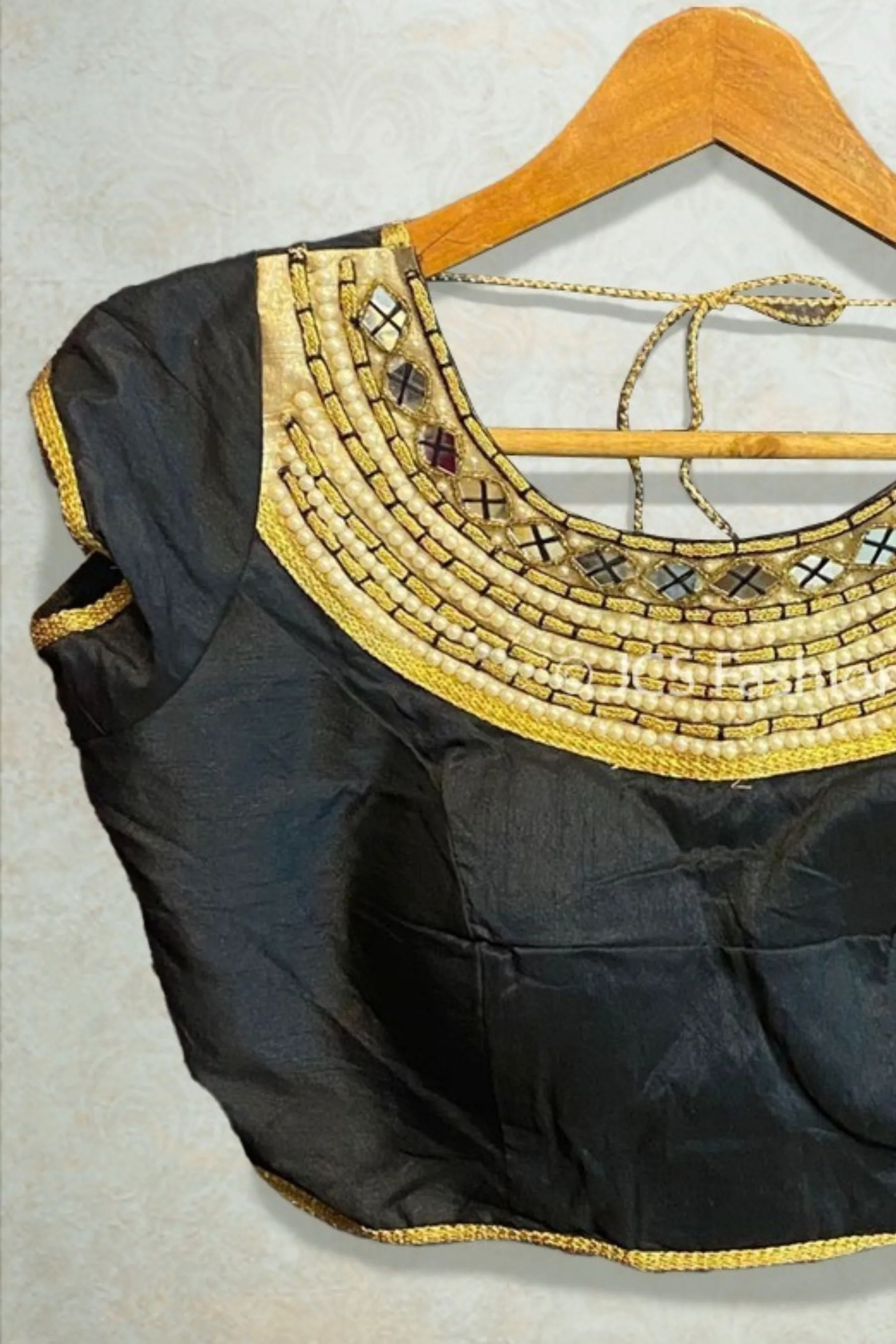 Banarasi Chic: High-Demand Embroidered Readymade Blouse by JCSFashions
