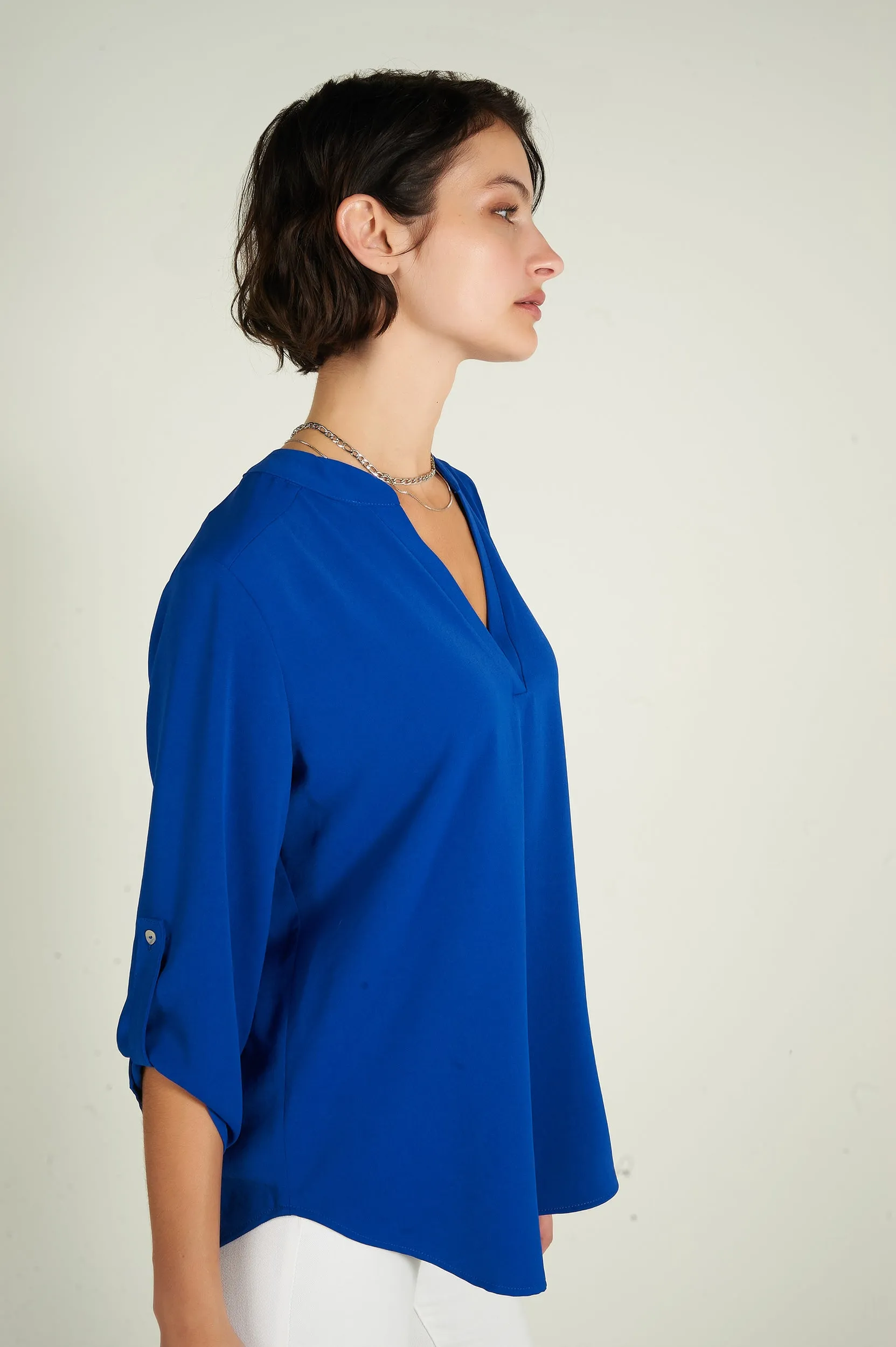Blouse à manches trois-quarts - ARIS-F24- (R-B7)