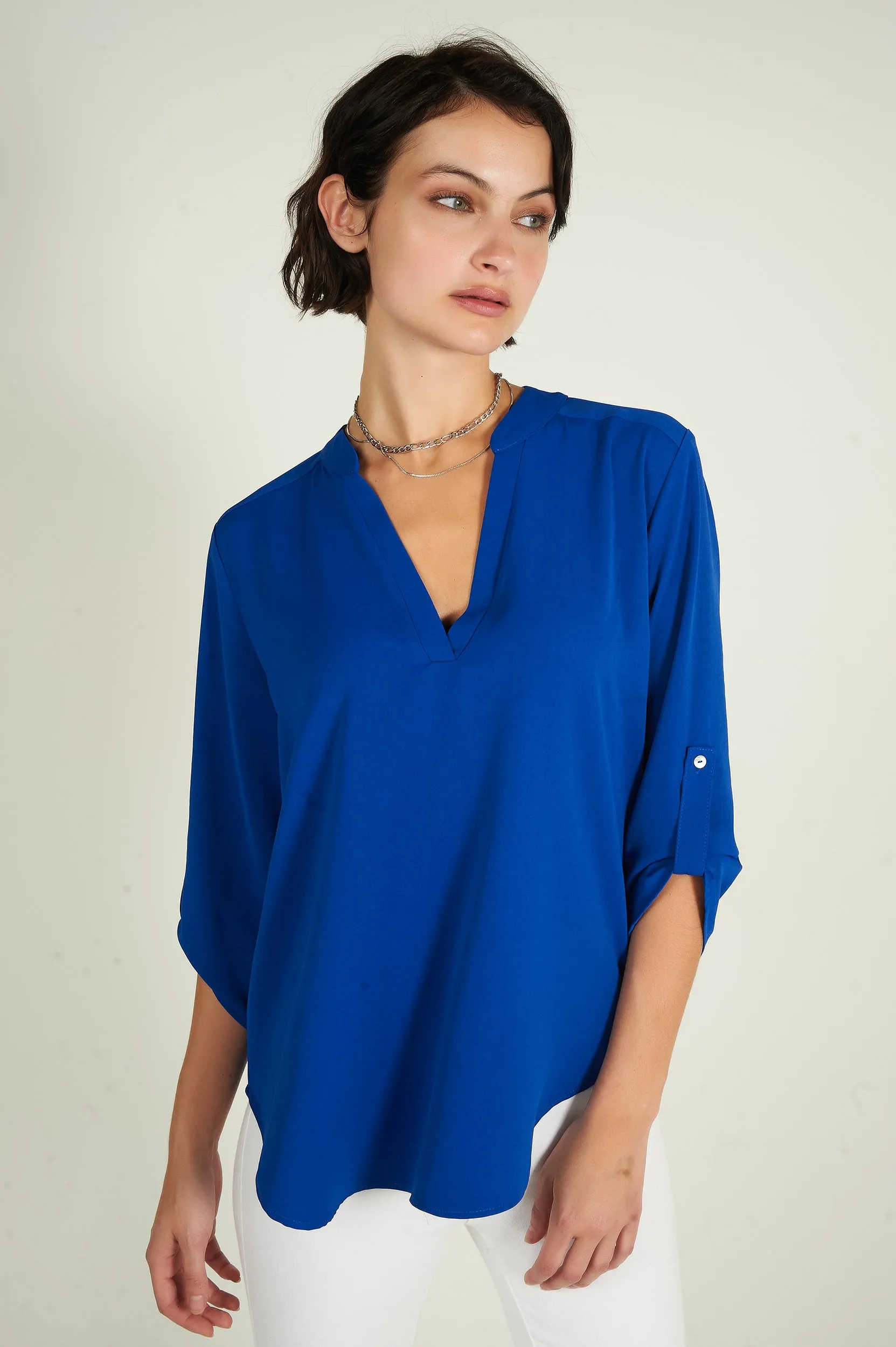Blouse à manches trois-quarts - ARIS-F24- (R-B7)