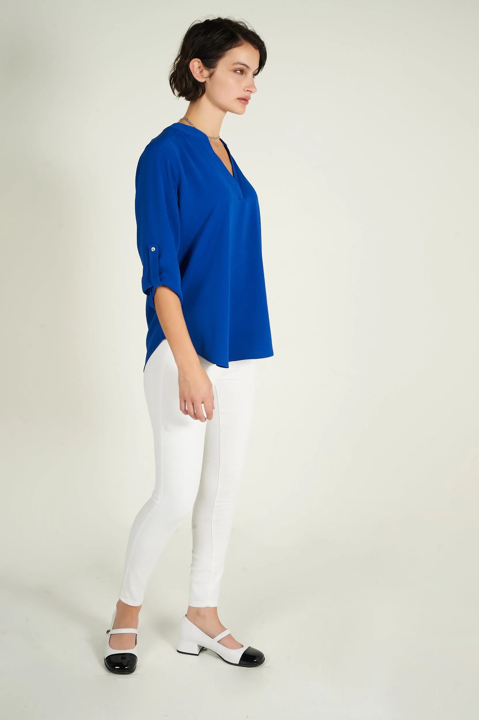 Blouse à manches trois-quarts - ARIS-F24- (R-B7)