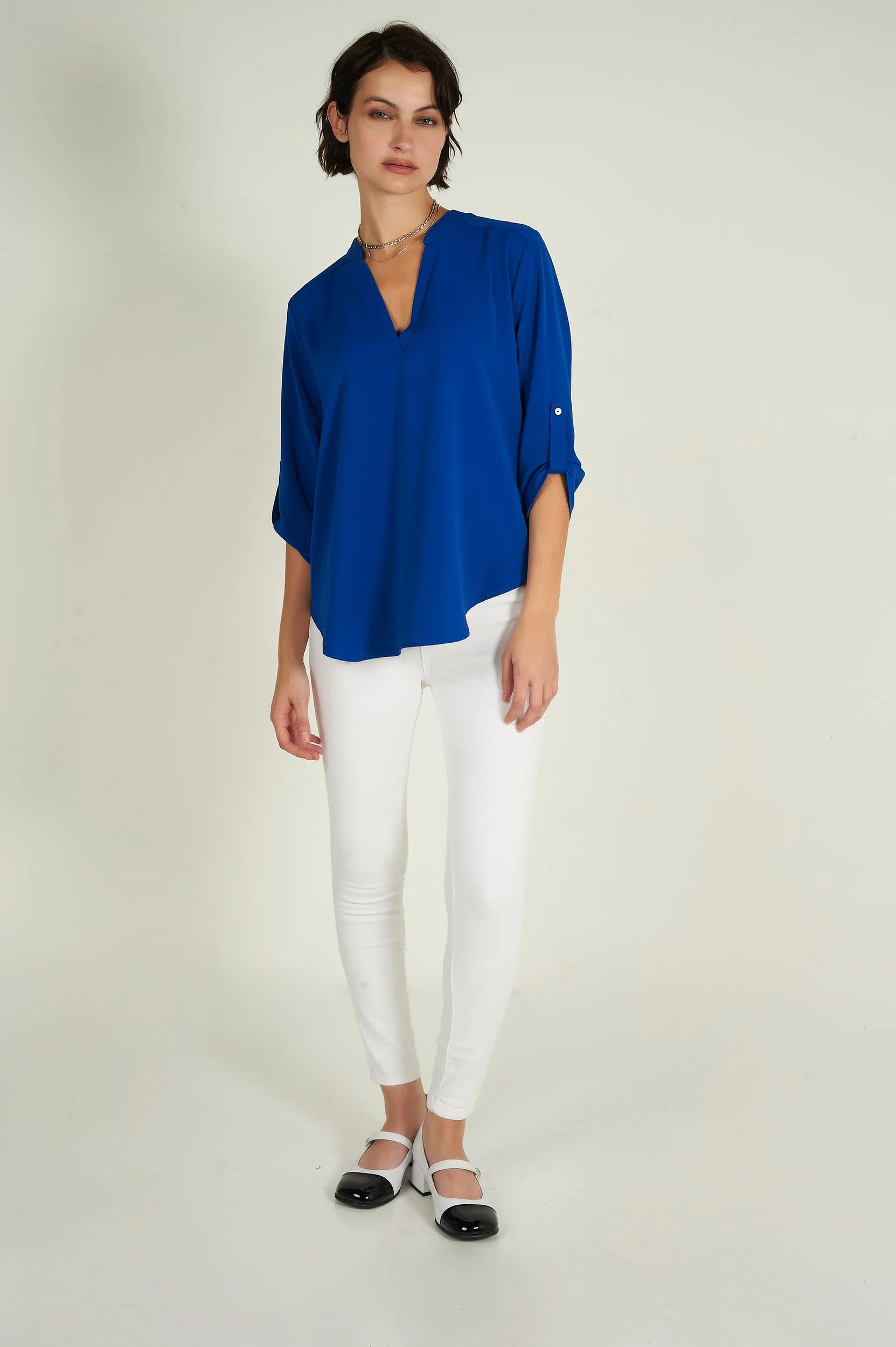 Blouse à manches trois-quarts - ARIS-F24- (R-B7)
