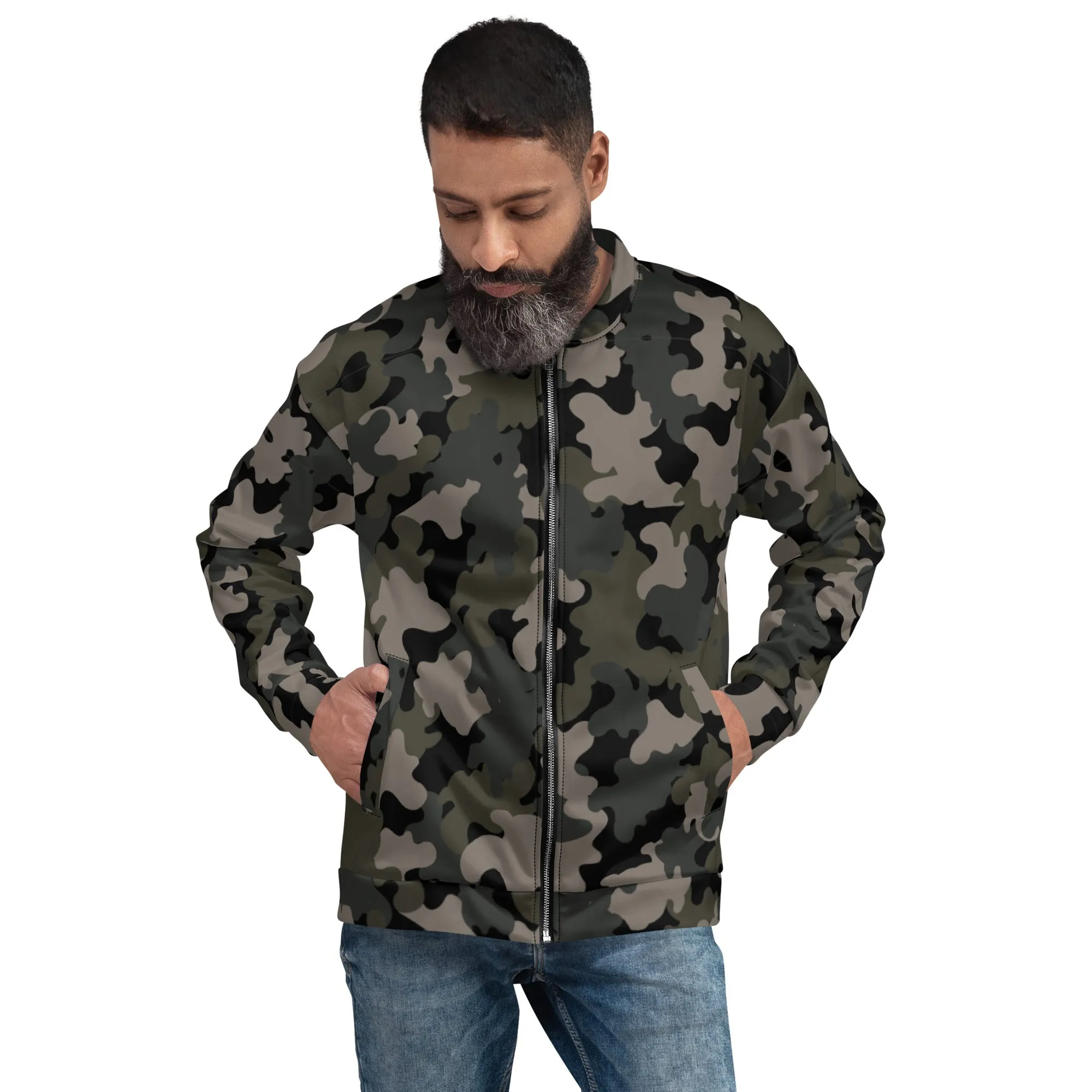 Camo Bomber Jacket