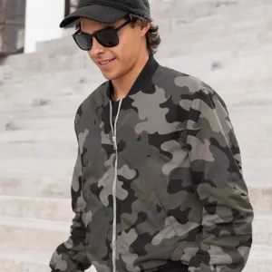 Camo Bomber Jacket