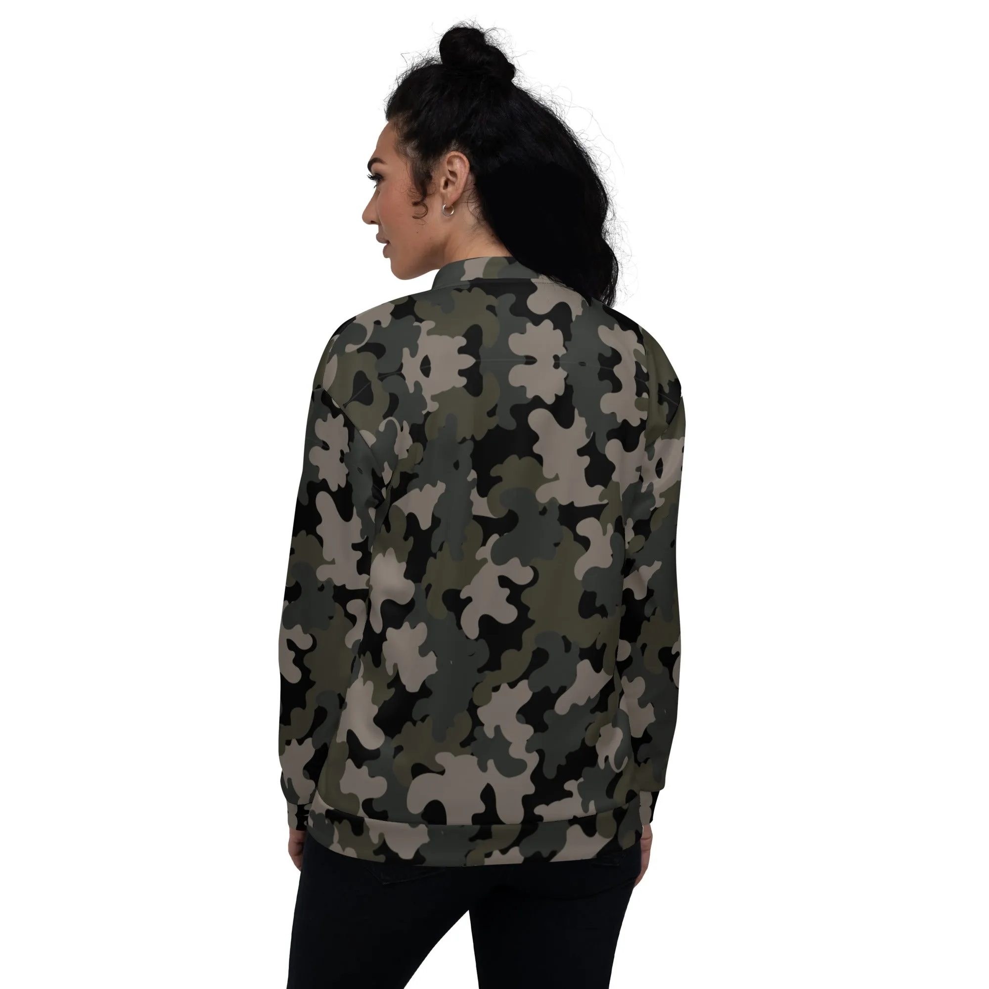 Camo Bomber Jacket