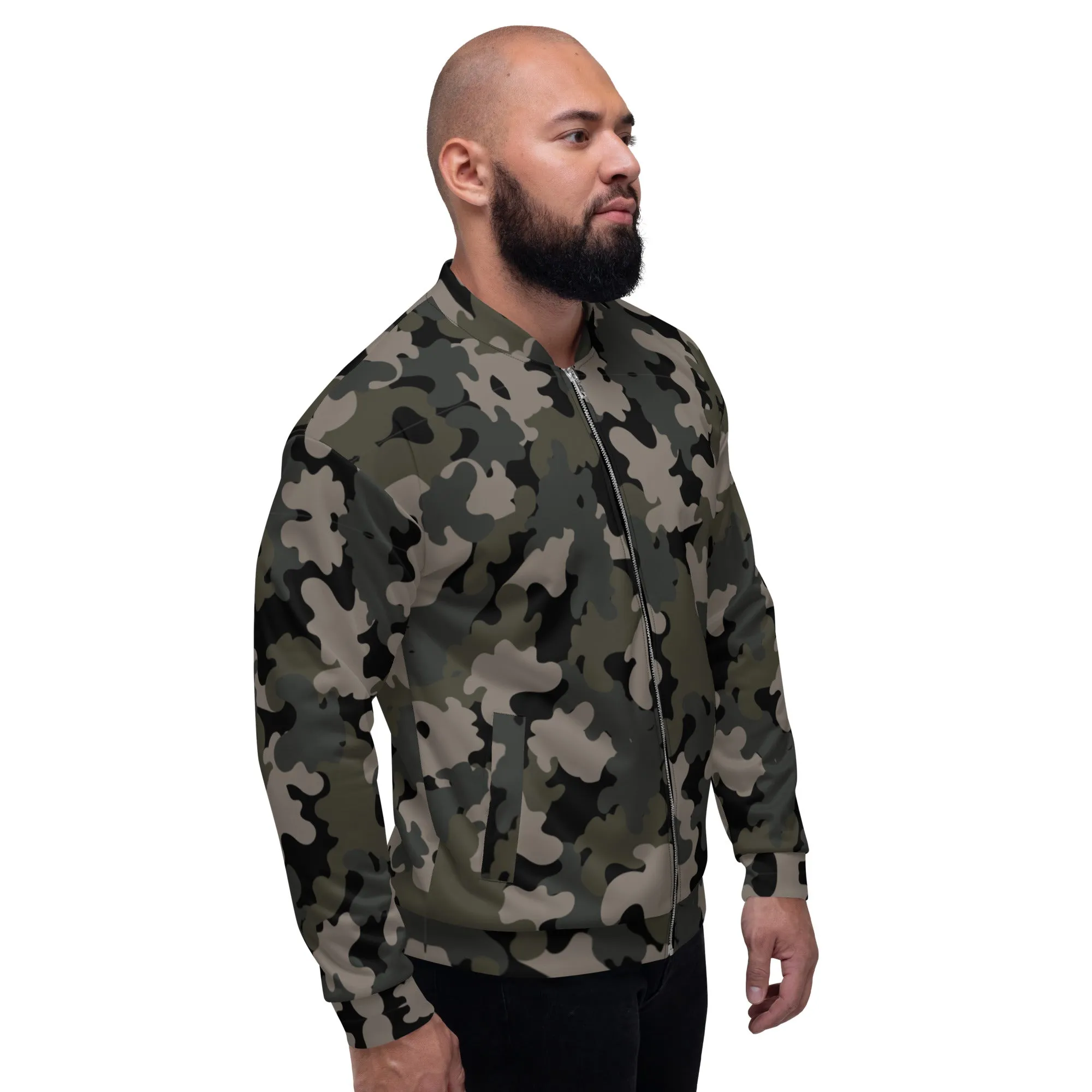 Camo Bomber Jacket