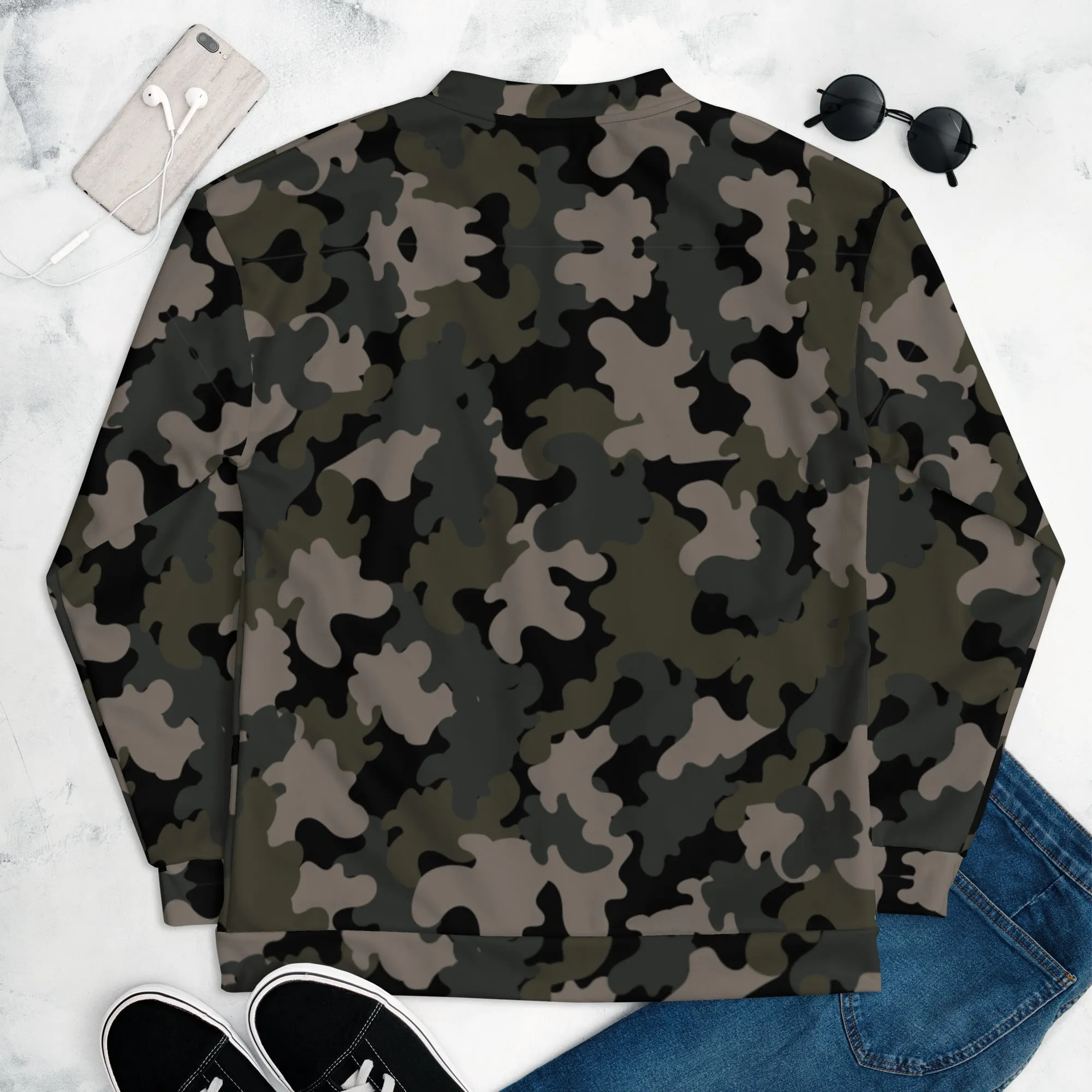Camo Bomber Jacket