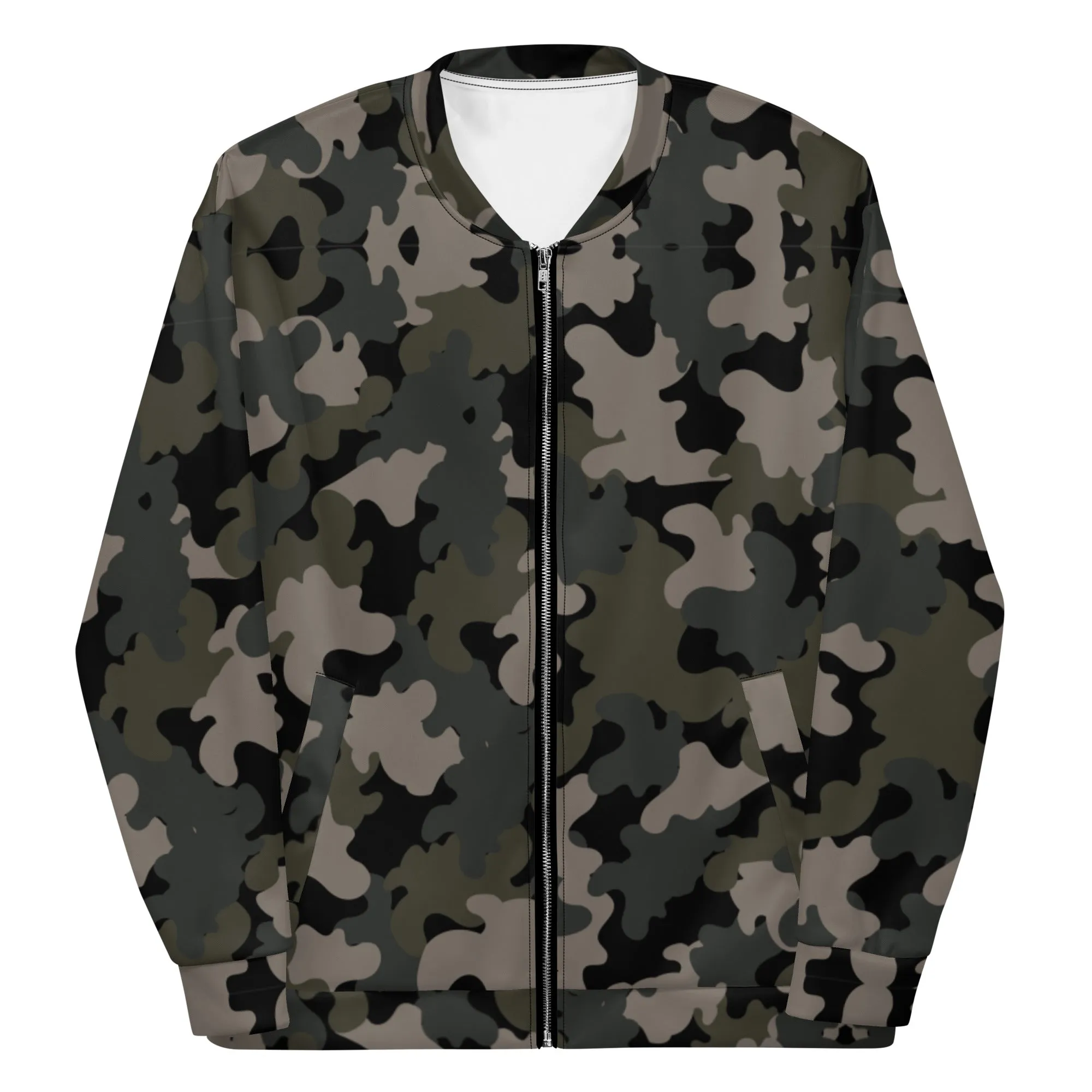 Camo Bomber Jacket