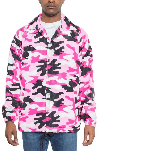 Camo Print Jacket