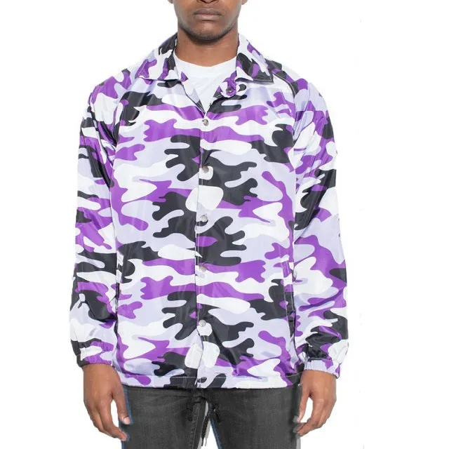 Camo Print Jacket