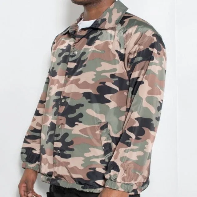 Camo Print Jacket