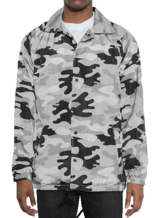 Camo Print Jacket