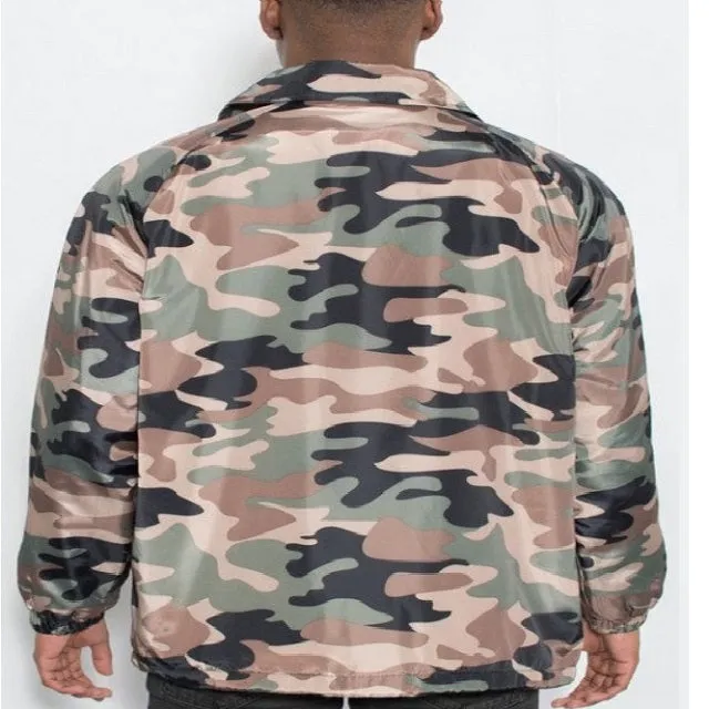 Camo Print Jacket