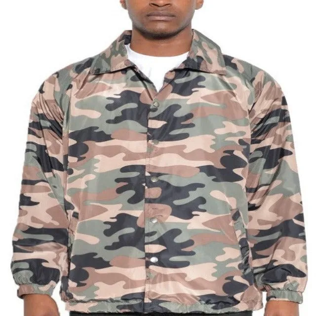 Camo Print Jacket