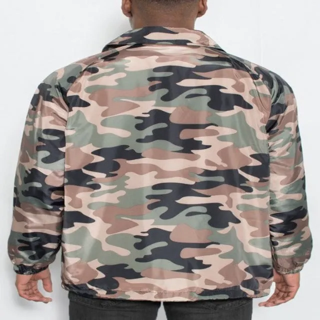 Camo Print Jacket