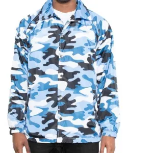 Camo Print Jacket