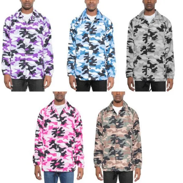 Camo Print Jacket