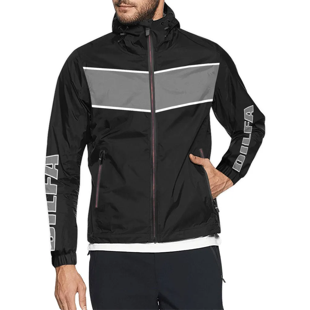 Dilfa Whizz Unisex Hooded Windbreaker