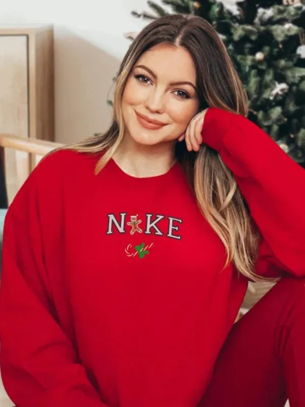 Eve Christmas Clothing Women's Christmas Tree Print Sweatshirt