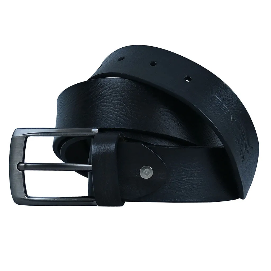 Formal Suiting Real Leather Belt Rich Black - BTM139BLK