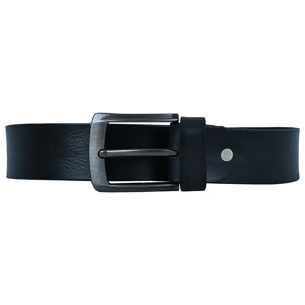 Formal Suiting Real Leather Belt Rich Black - BTM139BLK