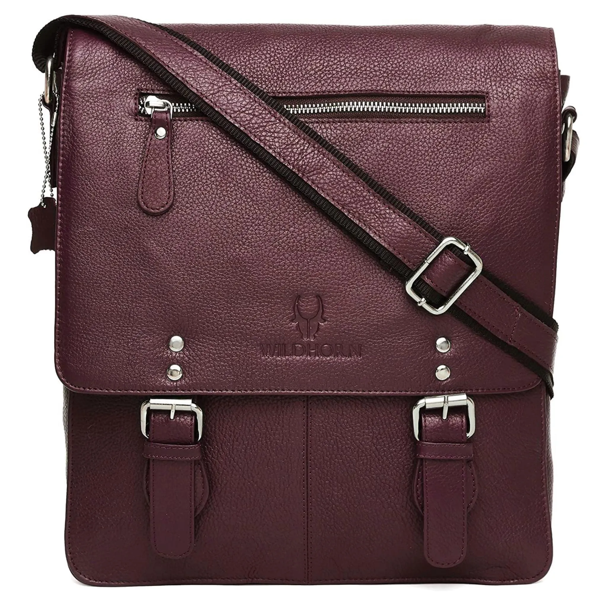 FRANKLIN Leather Sling Bag for Men