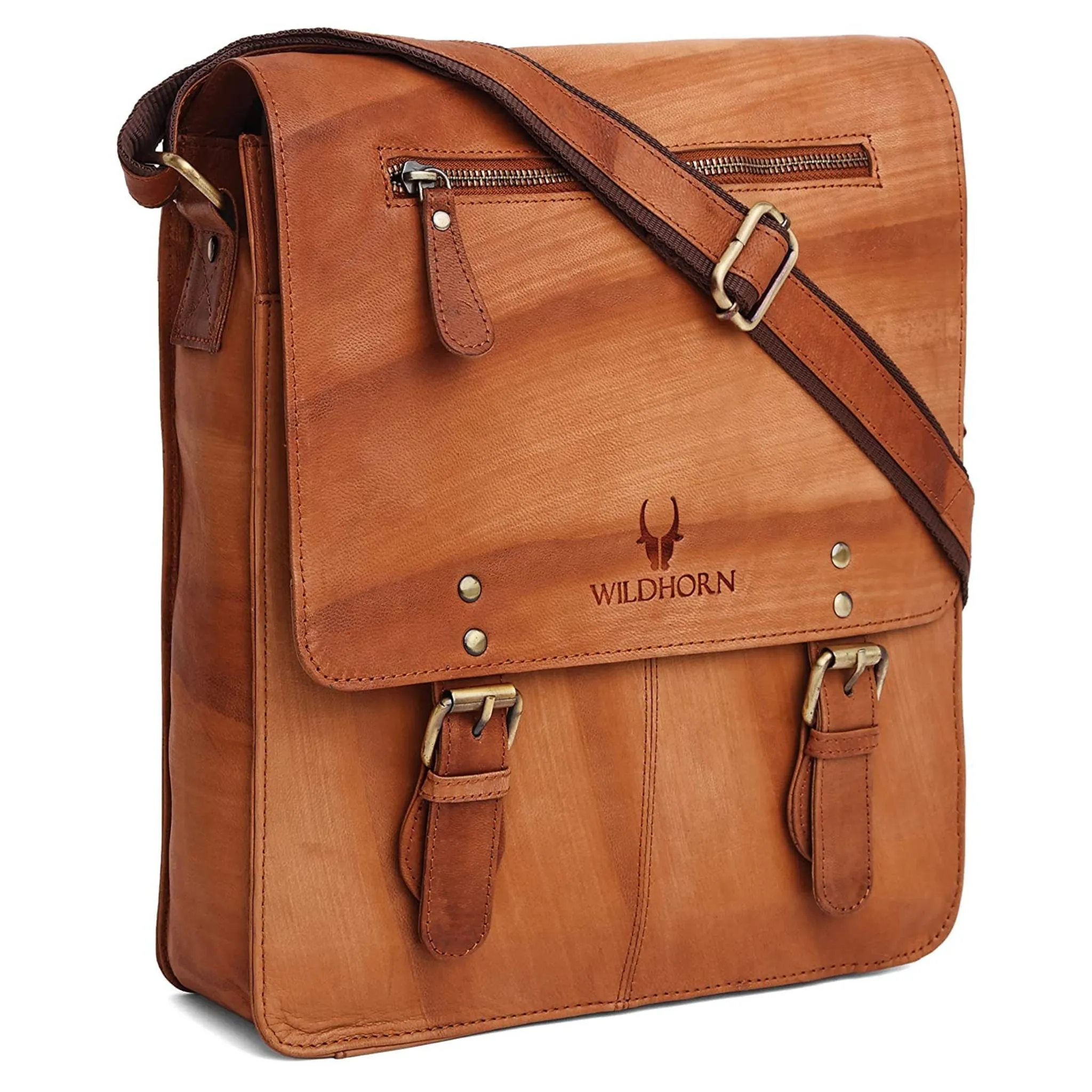 FRANKLIN Leather Sling Bag for Men