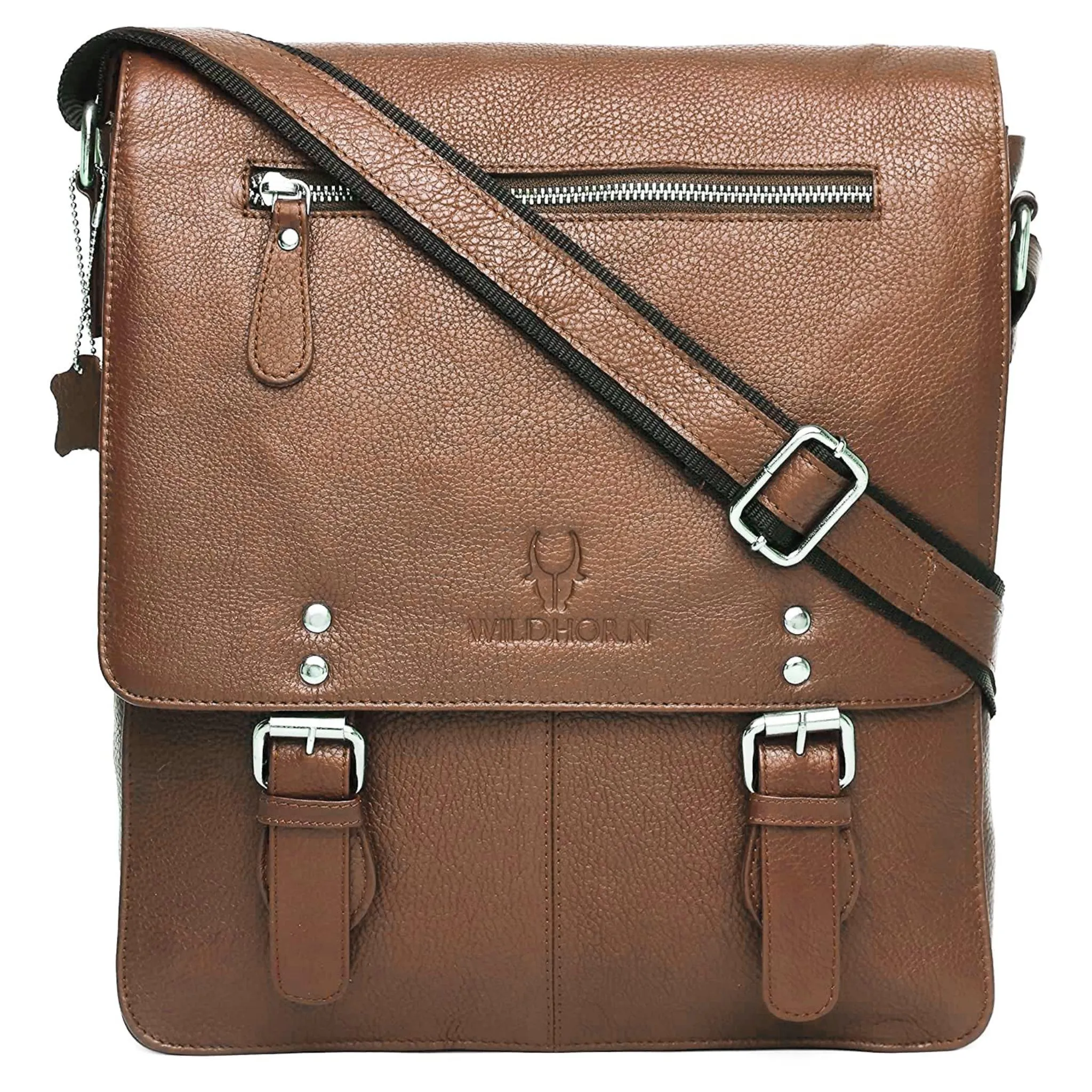 FRANKLIN Leather Sling Bag for Men