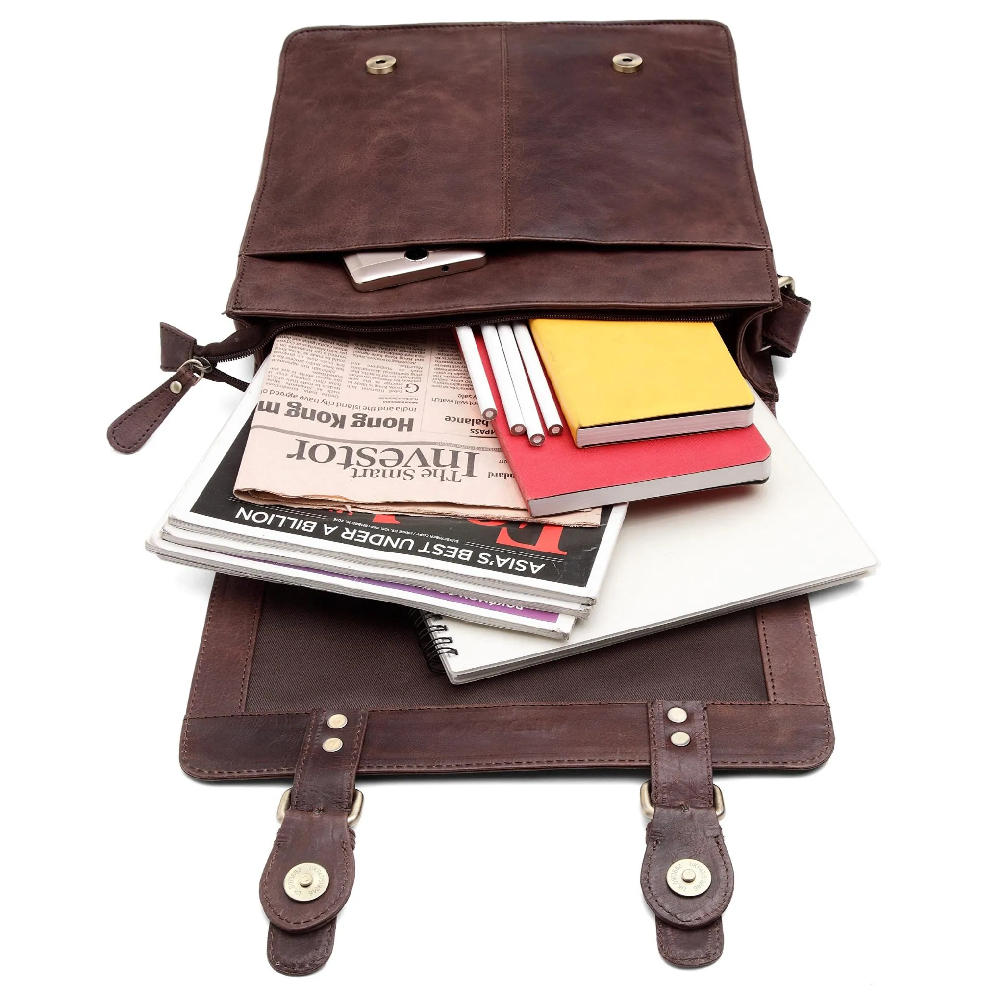 FRANKLIN Leather Sling Bag for Men