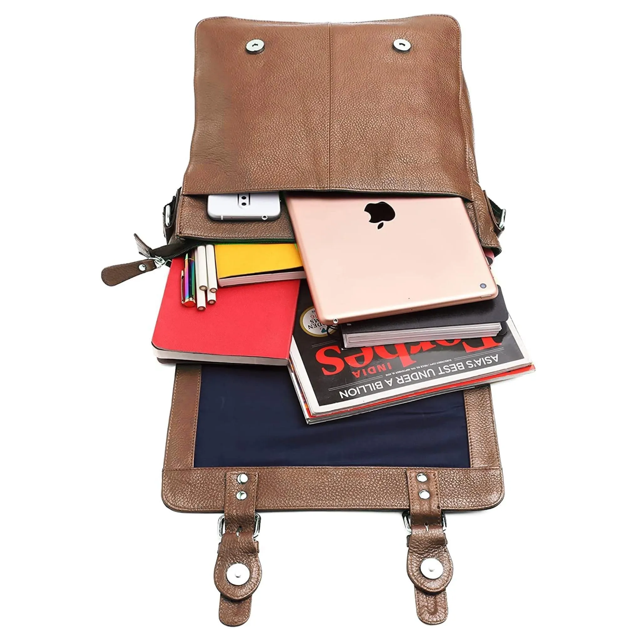FRANKLIN Leather Sling Bag for Men