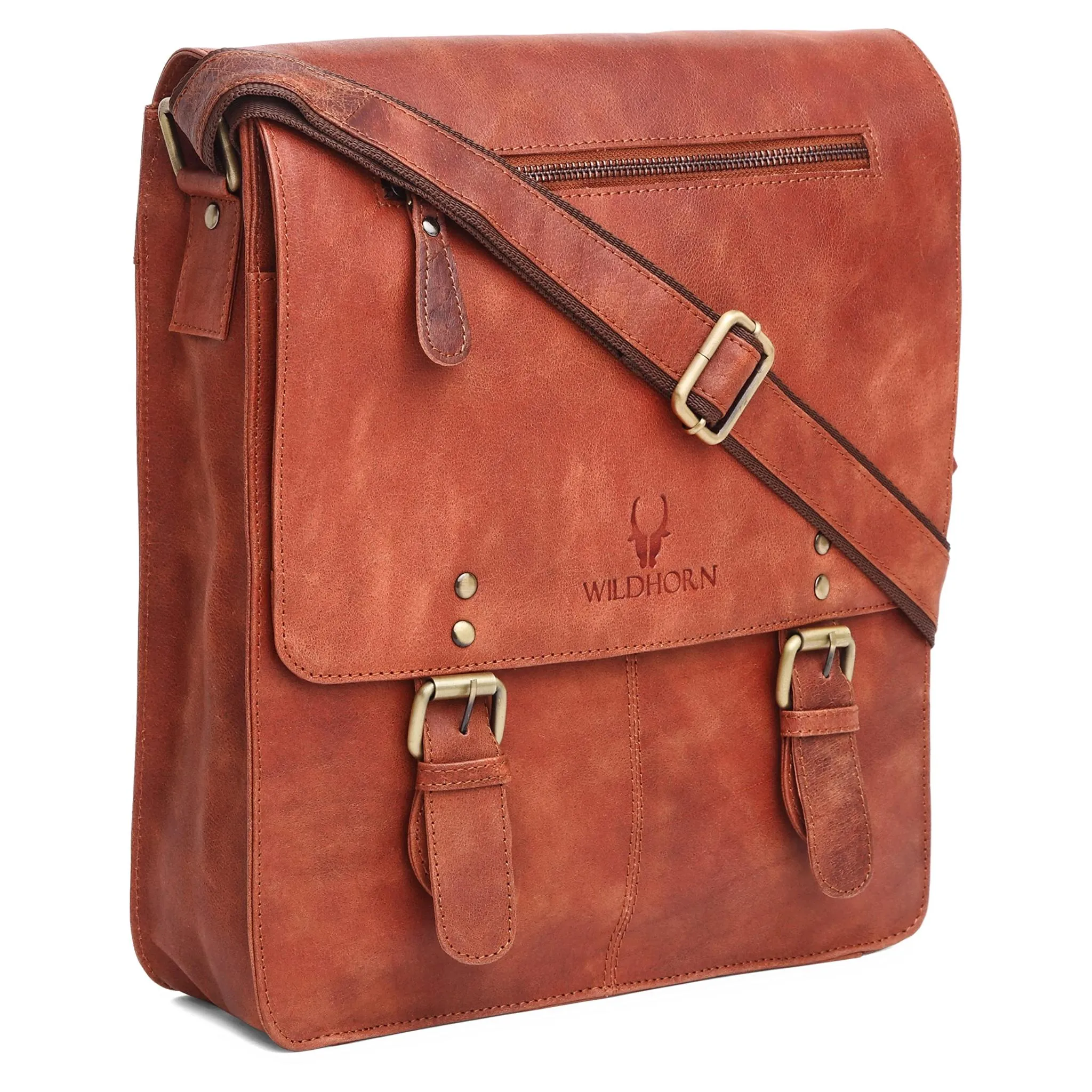 FRANKLIN Leather Sling Bag for Men
