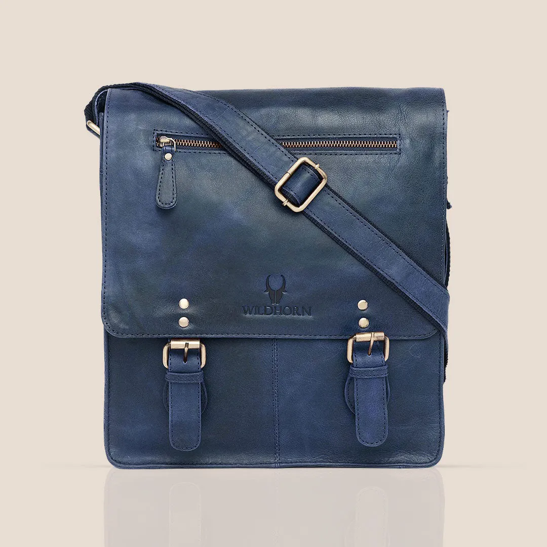 FRANKLIN Leather Sling Bag for Men