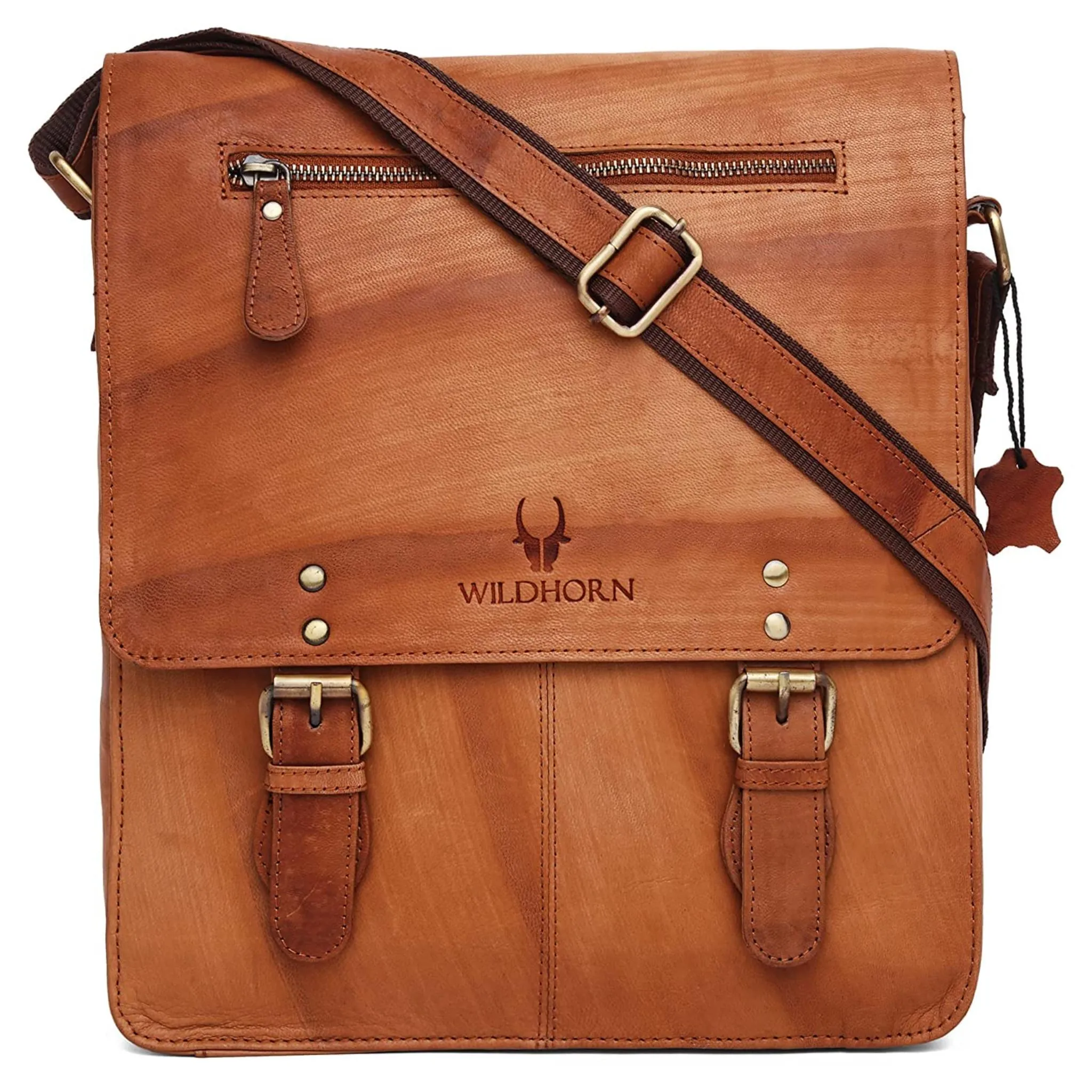 FRANKLIN Leather Sling Bag for Men