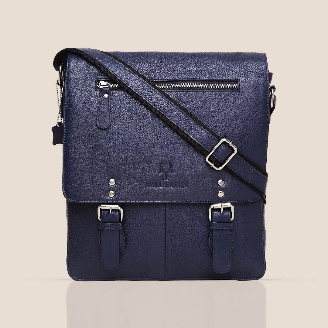 FRANKLIN Leather Sling Bag for Men