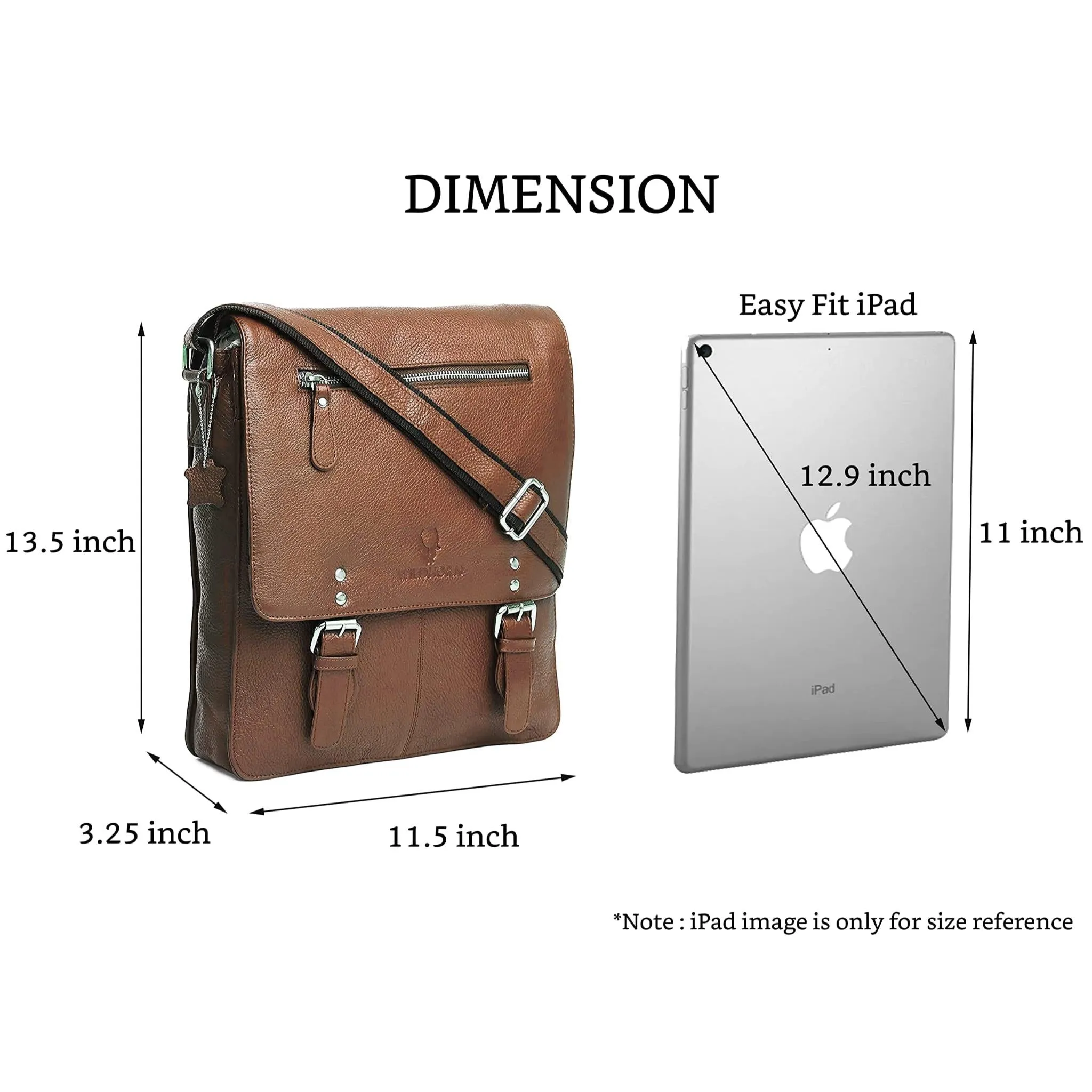FRANKLIN Leather Sling Bag for Men