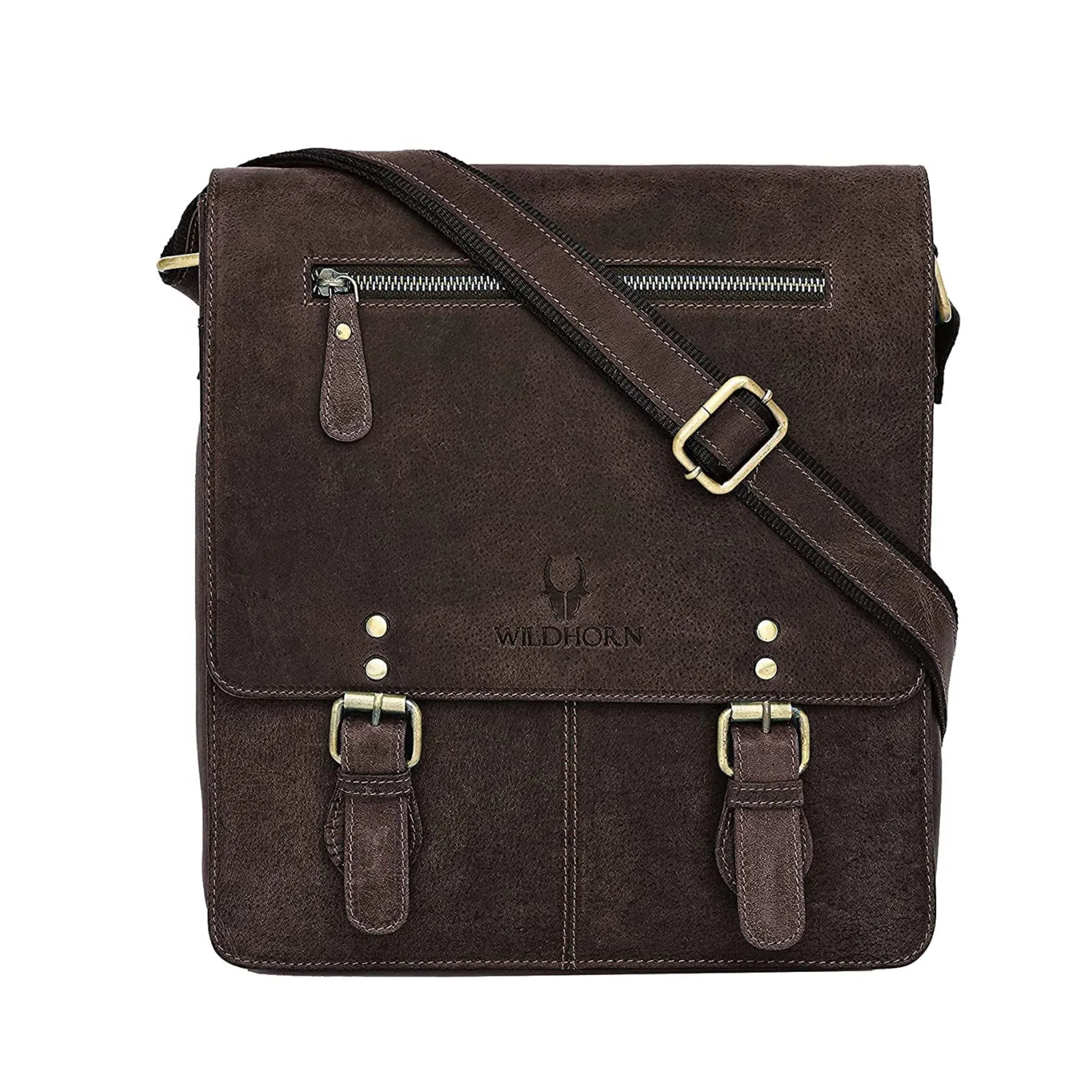 FRANKLIN Leather Sling Bag for Men