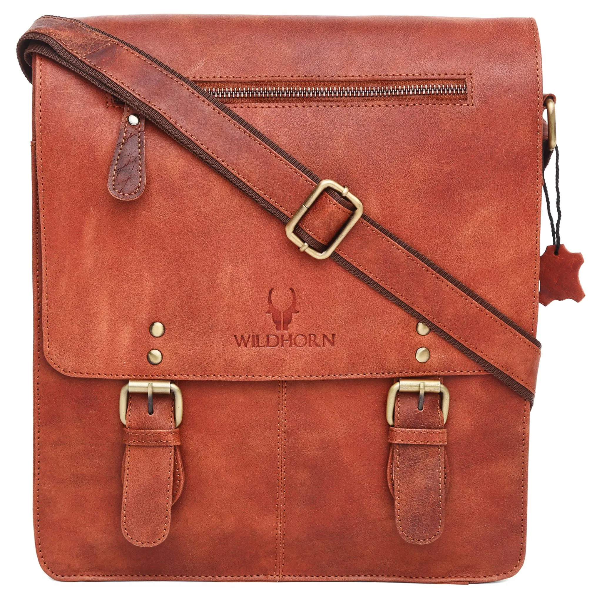 FRANKLIN Leather Sling Bag for Men