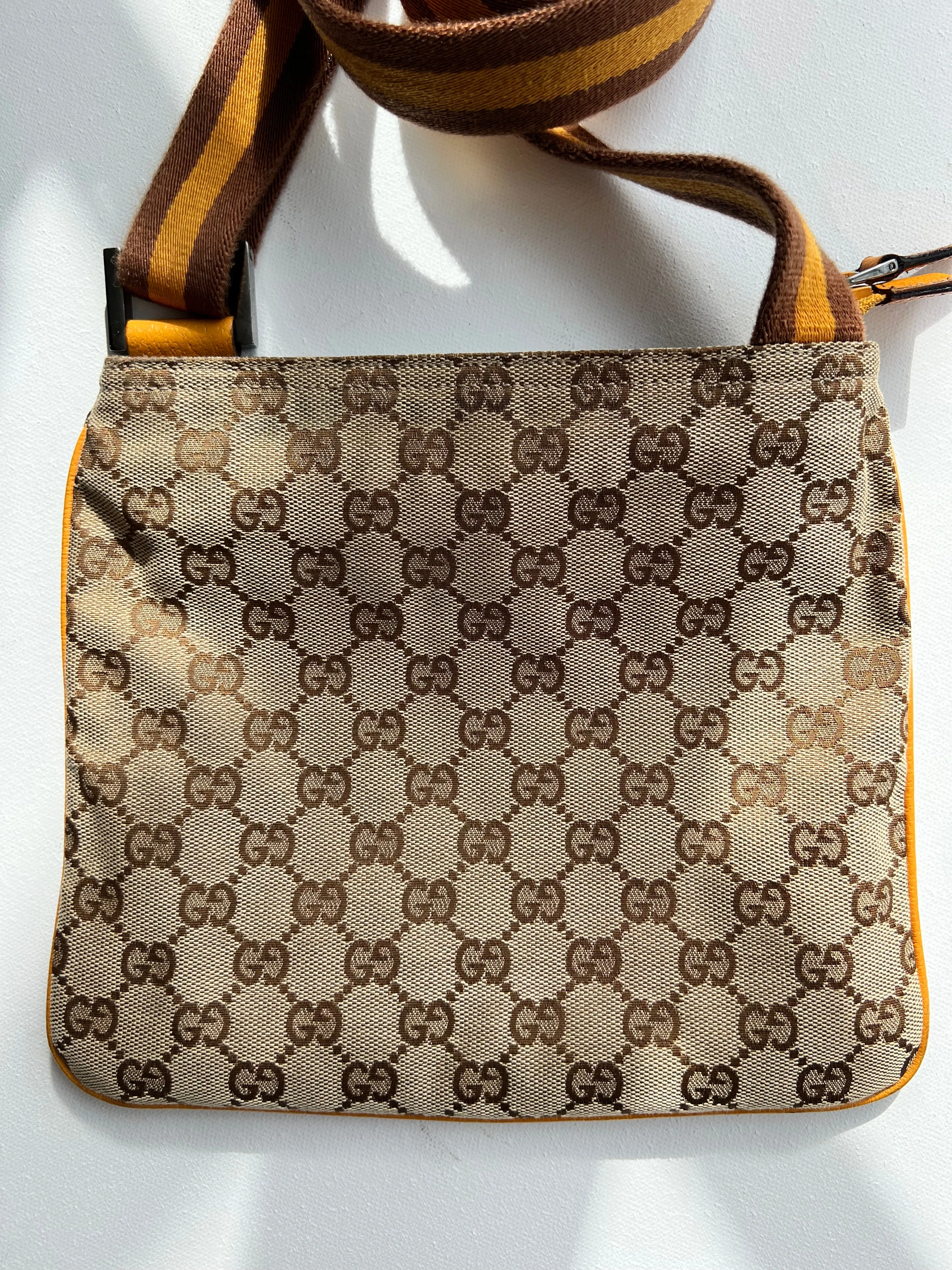 Gucci GG Sherry Canvas Messenger Bag