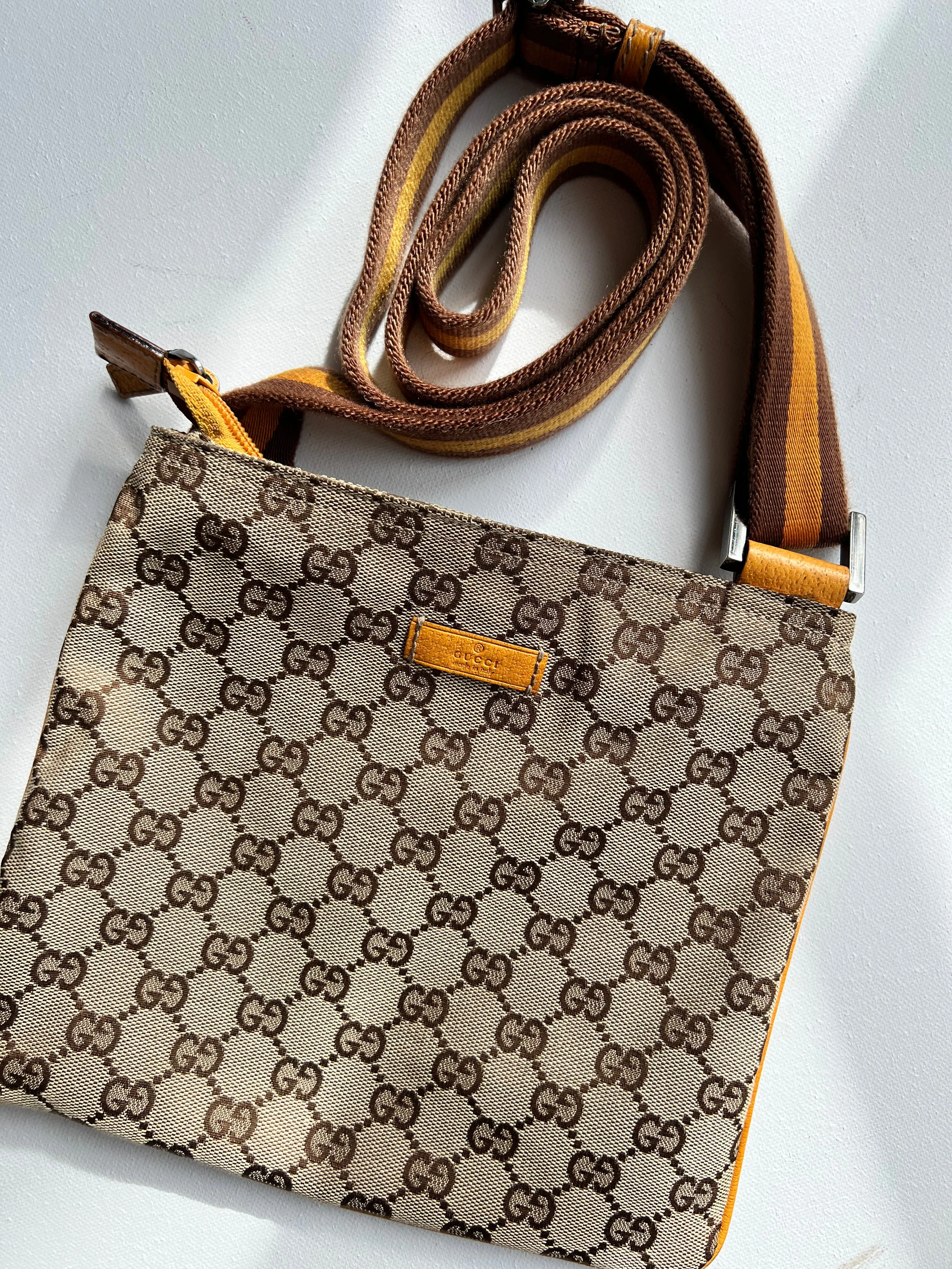 Gucci GG Sherry Canvas Messenger Bag