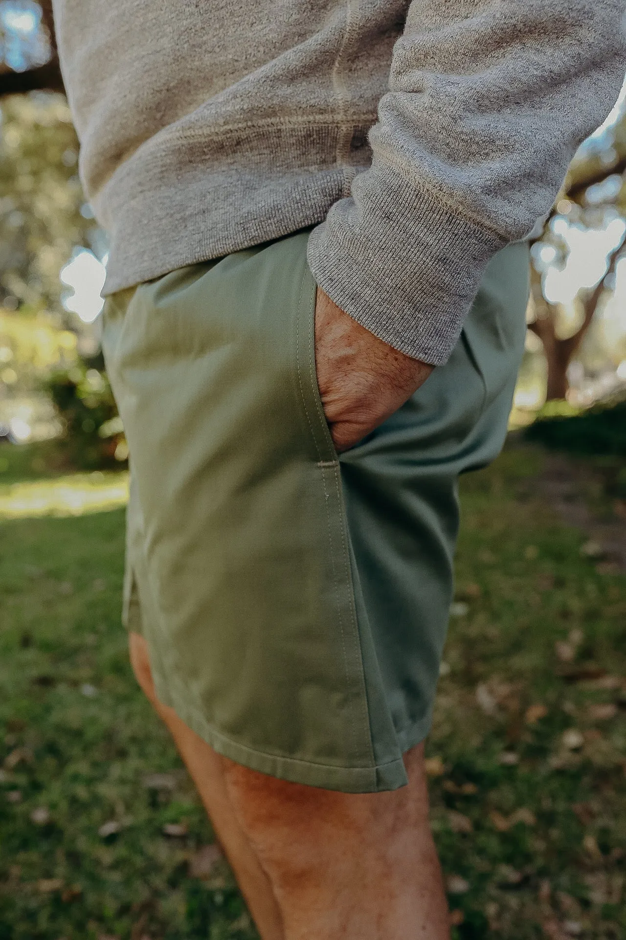 Harbor Shorts- Olive