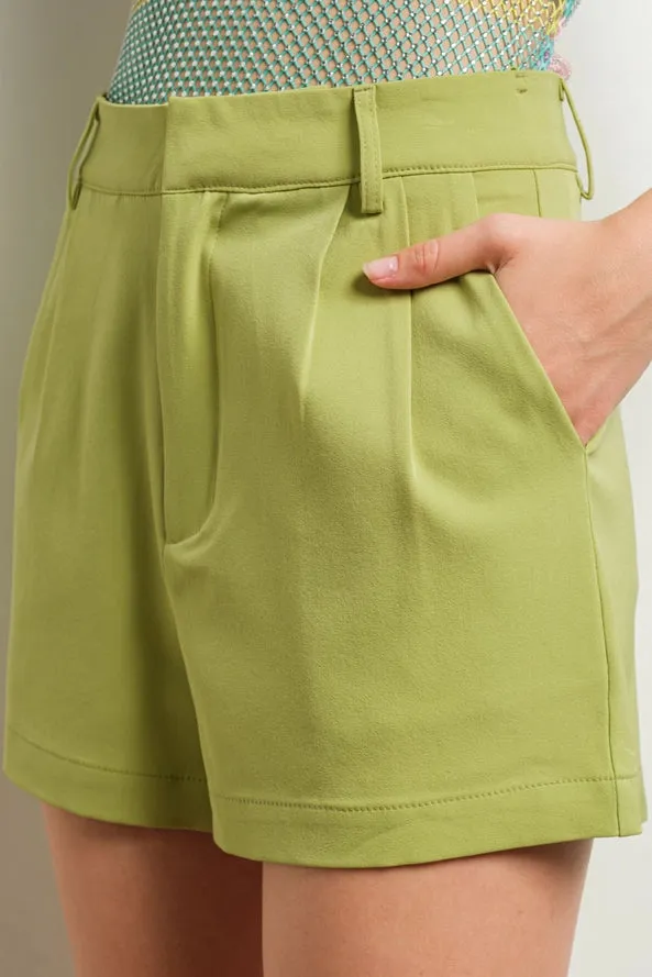 High Waisted Dressy Shorts